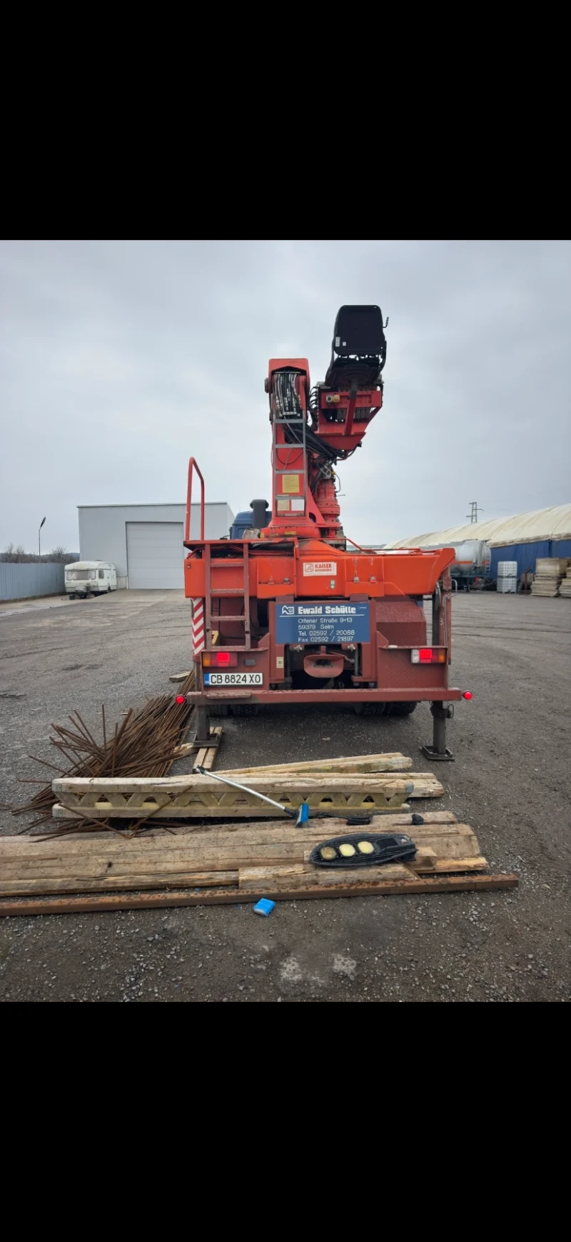 Iveco Turbo Кран Palfinger 30000L 37м, снимка 9 - Камиони - 53273821