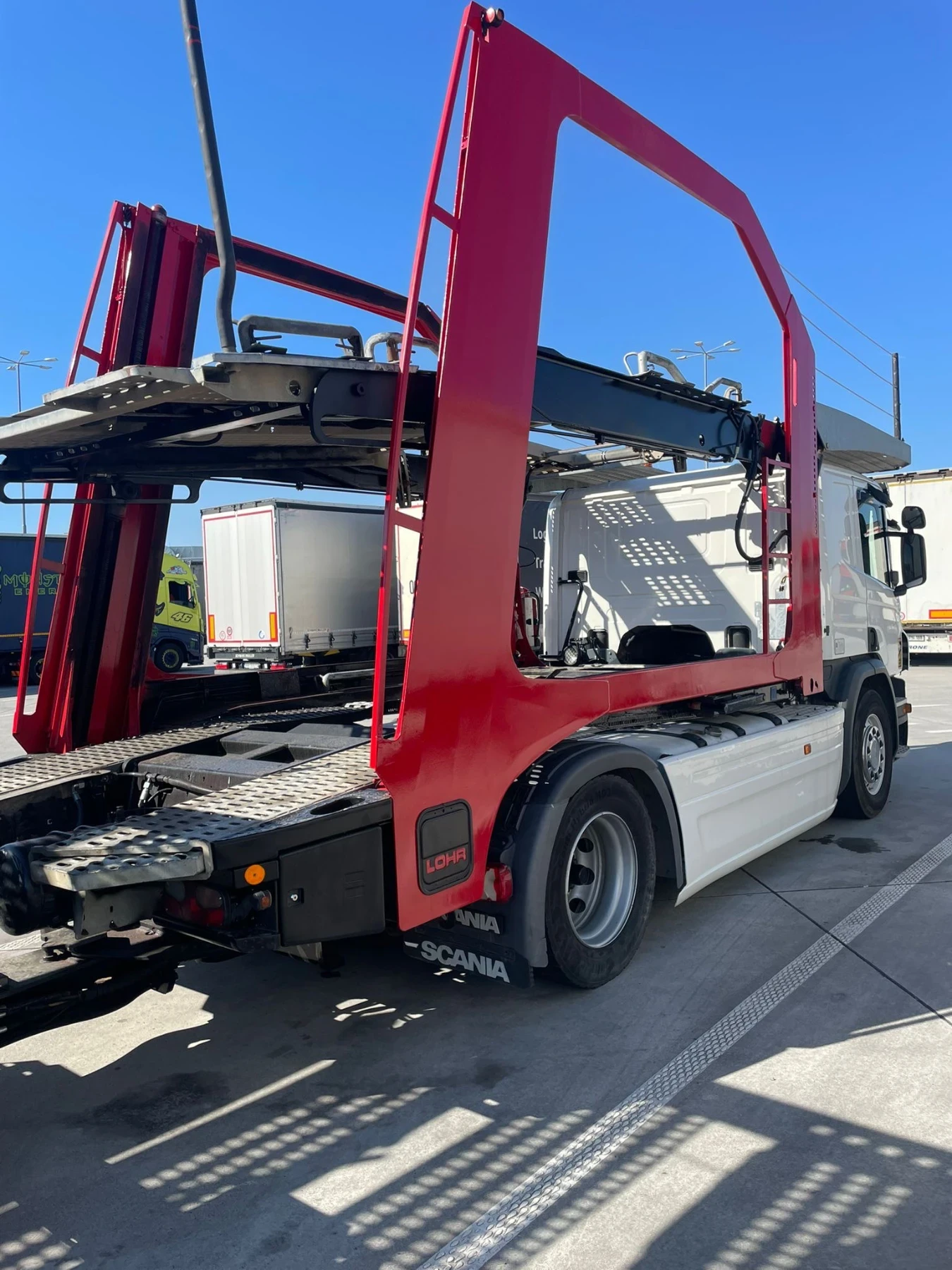 Scania P P410+ LOHR, снимка 8 - Камиони - 56377978