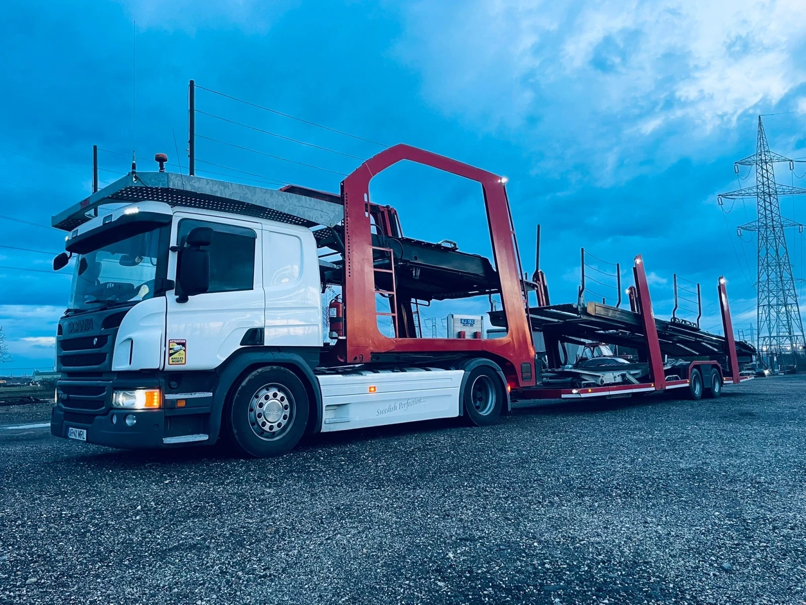 Scania P P410+ LOHR, снимка 4 - Камиони - 56377978