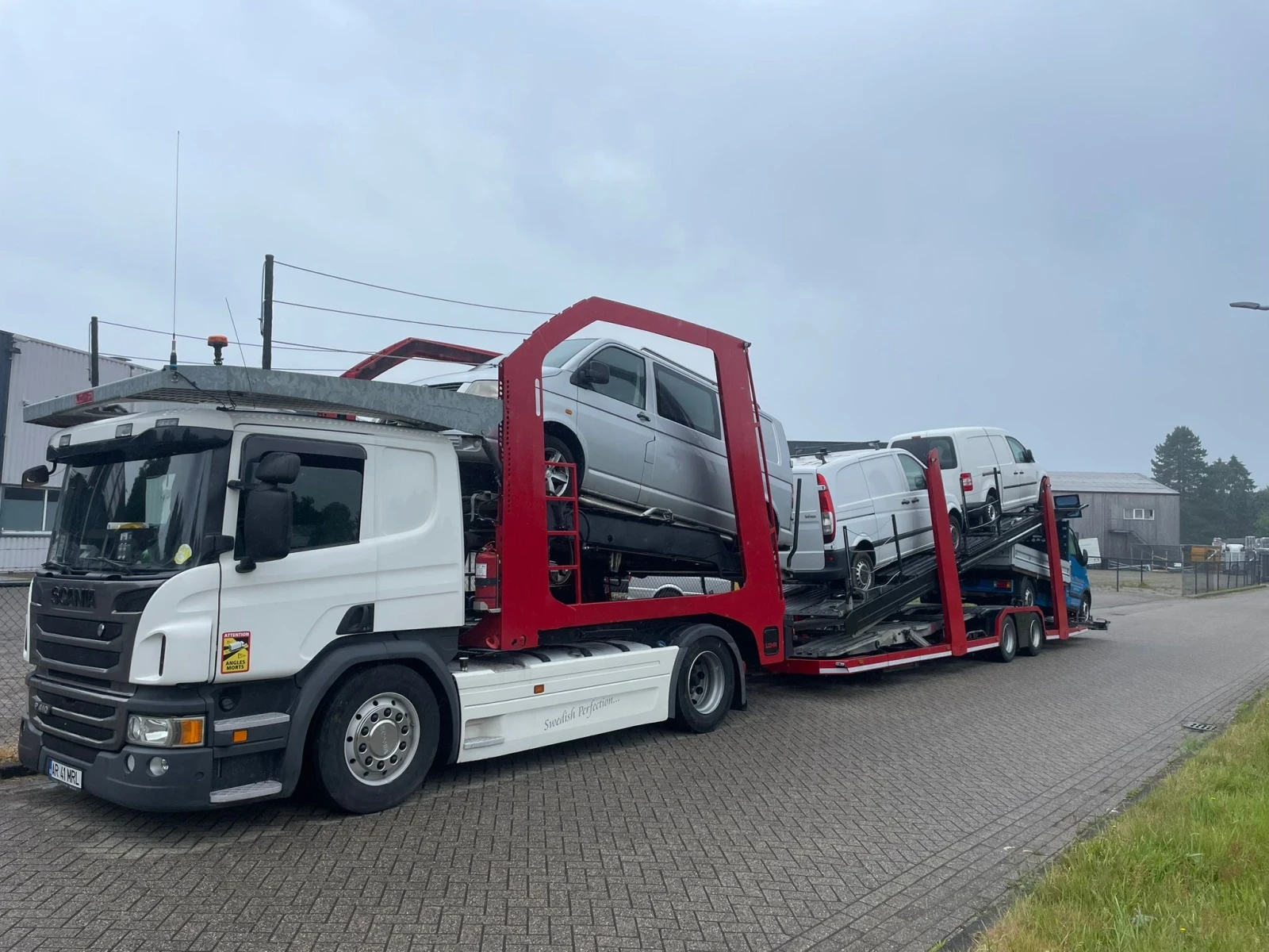 Scania P P410+ LOHR, снимка 16 - Камиони - 56377978