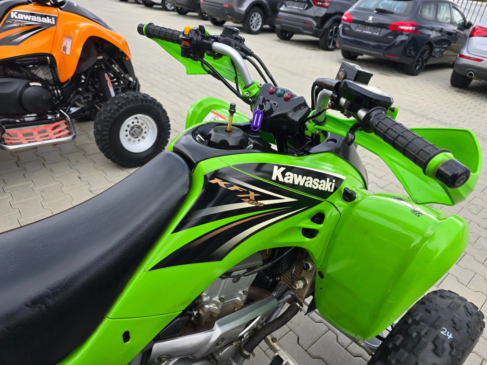 Kawasaki Kfx 400сс, гардове, генерация! - изображение 10
