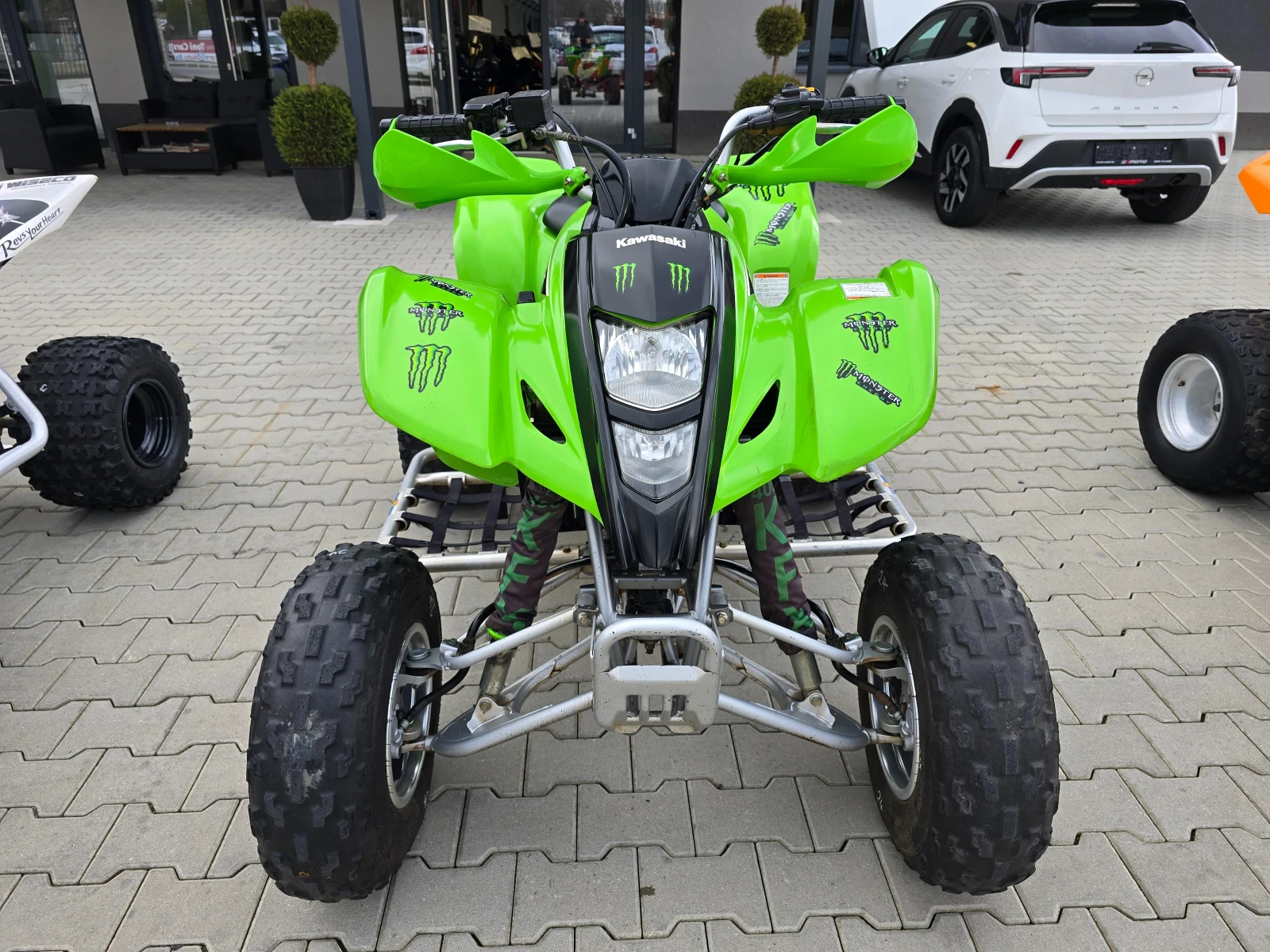 Kawasaki Kfx 400сс, гардове, генерация! - изображение 8