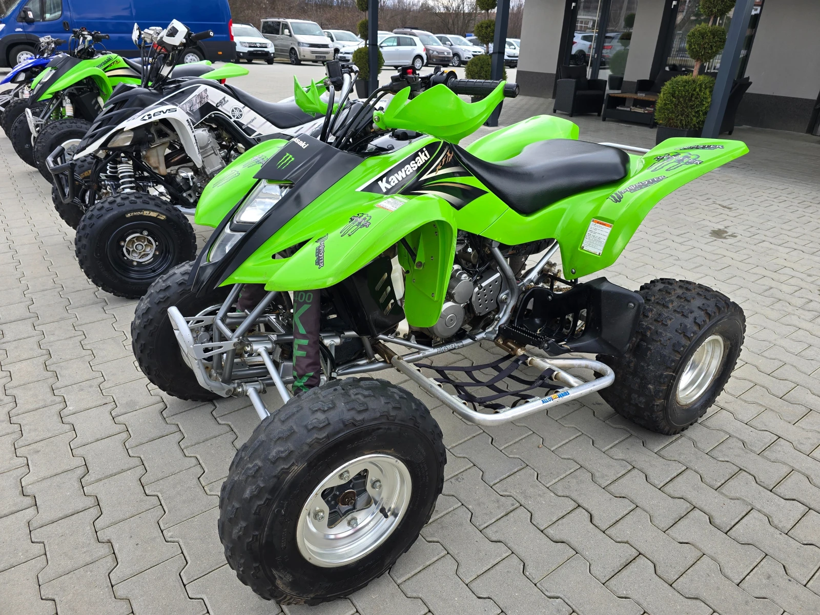 Kawasaki Kfx 400сс, гардове, генерация! - изображение 6