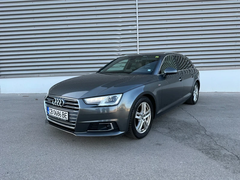 Audi A4 2.0TDI 190 к.с S-Line Quattro Distr, снимка 1 - Автомобили и джипове - 46960212