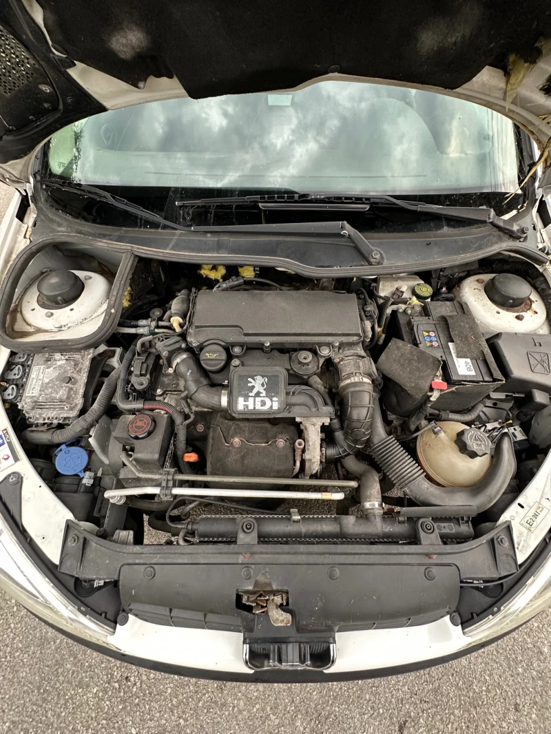 Peugeot 206 1.4HDI Товарно N1, снимка 14 - Автомобили и джипове - 52605392