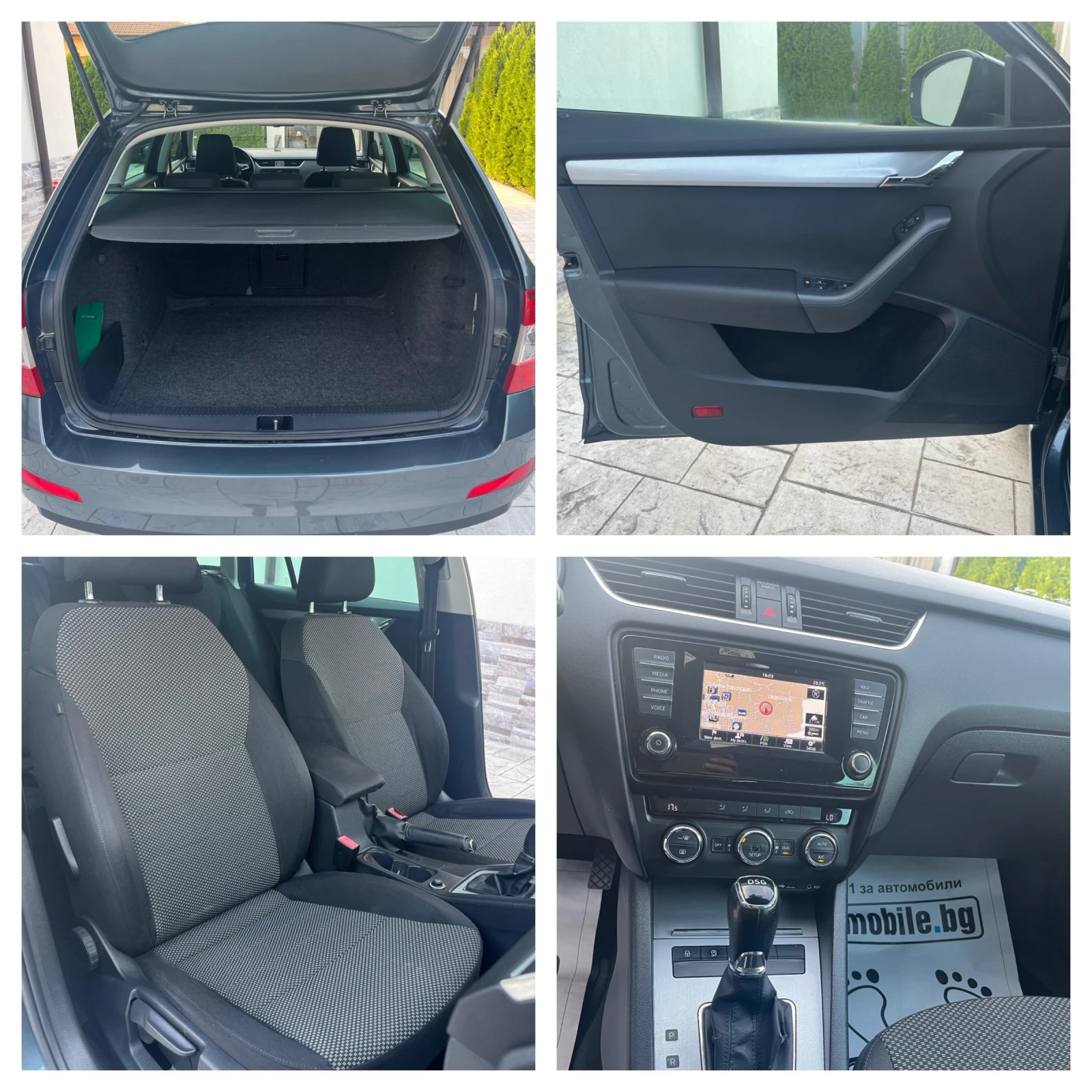 Skoda Octavia 2.0 TDI AVTO NAVI, снимка 16 - Автомобили и джипове - 54140014