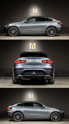 Mercedes-Benz GLC 400 d/Coupe/Designo/AMG/Airmatic/ПълнаСервизнаИстория, снимка 4