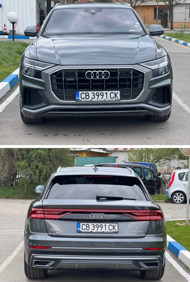 Audi Q8 50TDi 286кс. S-Line Full, снимка 2 - Автомобили и джипове - 50039974