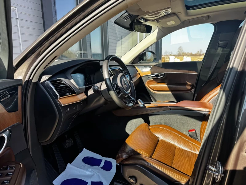 Volvo Xc90 INSCRIPTION/235HP/7S/PANO/360/H&K/MEMO/HUD/301gpr, снимка 9 - Автомобили и джипове - 51671802