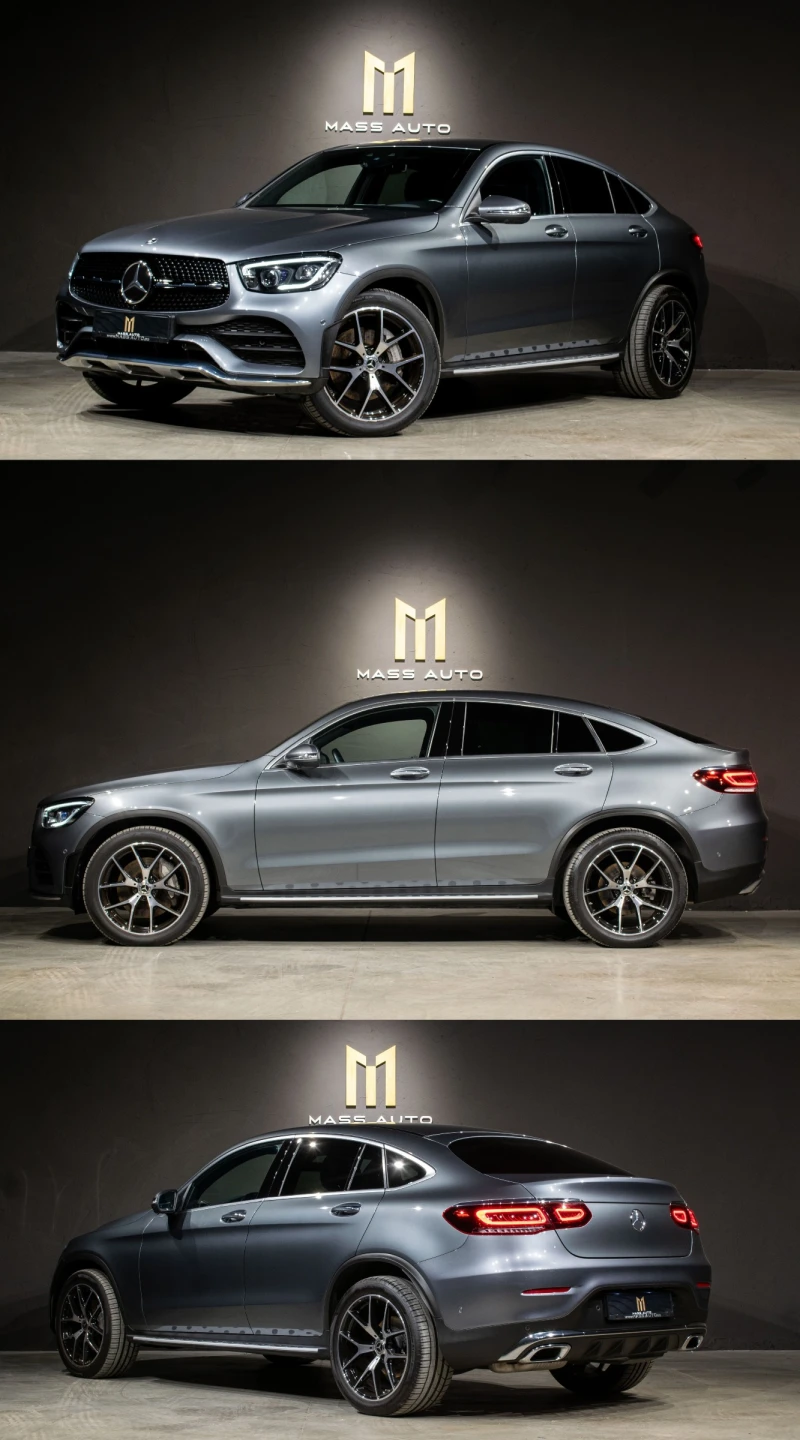 Mercedes-Benz GLC 400 d/Coupe/Designo/AMG/Airmatic/ПълнаСервизнаИстория, снимка 3 - Автомобили и джипове - 52066543