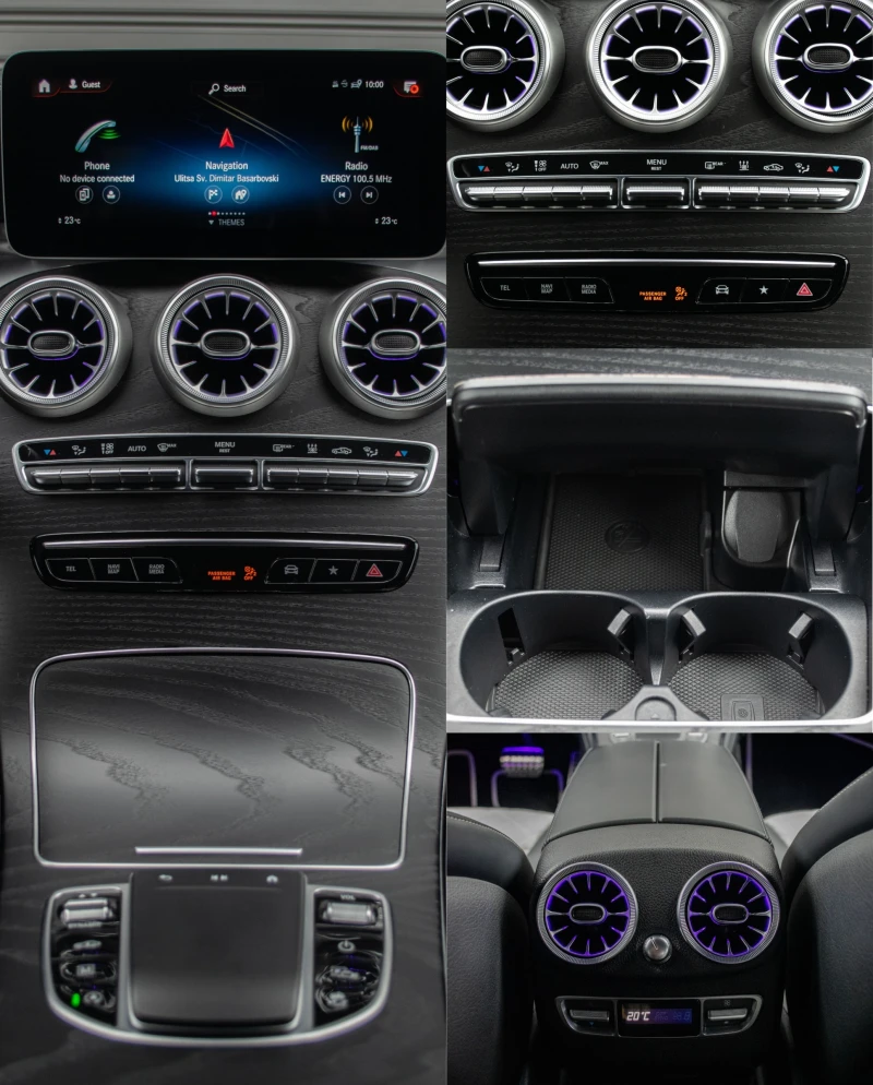 Mercedes-Benz GLC 400 d/Coupe/Designo/AMG/Airmatic/ПълнаСервизнаИстория, снимка 10 - Автомобили и джипове - 52066543