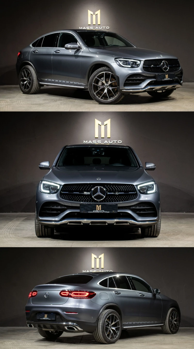 Mercedes-Benz GLC 400 d/Coupe/Designo/AMG/Airmatic/ПълнаСервизнаИстория, снимка 2 - Автомобили и джипове - 52066543