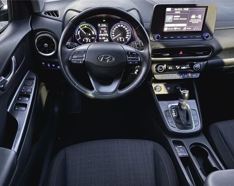 Hyundai Kona 1.6 HEV 141kc 29000km!! ГАРАНЦИОННА!, снимка 6 - Автомобили и джипове - 52903250