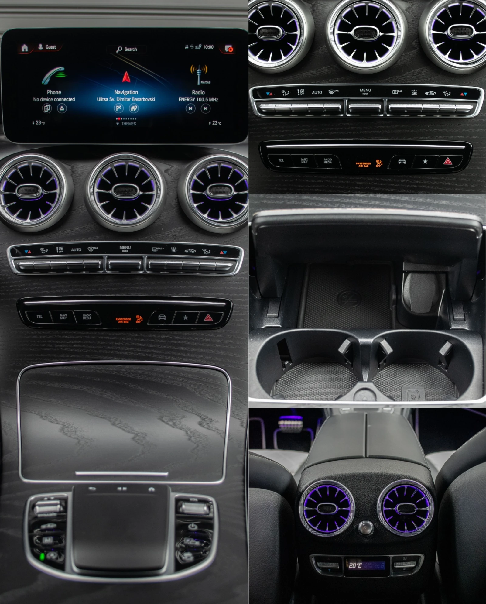 Mercedes-Benz GLC 400 d/Coupe/Designo/AMG/Airmatic/ПълнаСервизнаИстория - изображение 10
