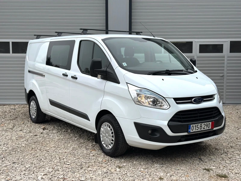 Ford Transit Custom 2.2TDCI 155кс 6места ПОДГРЕВ КЛИМА МАКСИ