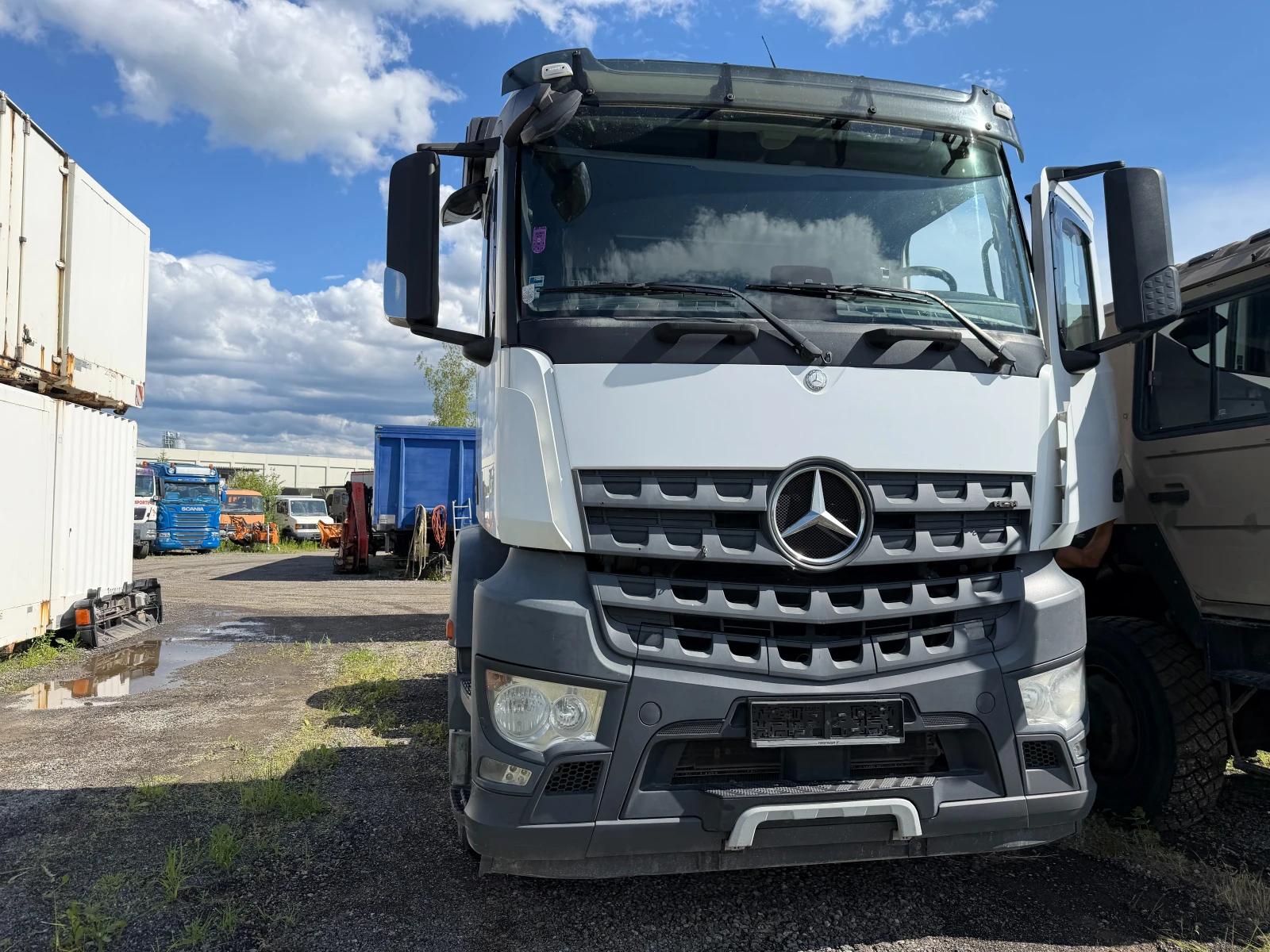 Mercedes-Benz Actros 18.43, Помпа, Евро 6, Внос, , , , снимка 2 - Камиони - 54755691