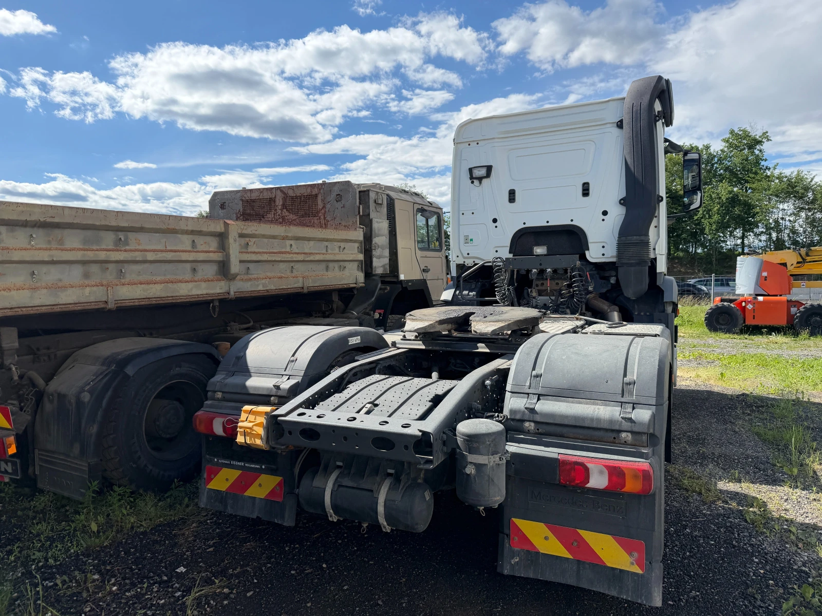 Mercedes-Benz Actros 18.43, Помпа, Евро 6, Внос, , , , снимка 4 - Камиони - 54755691