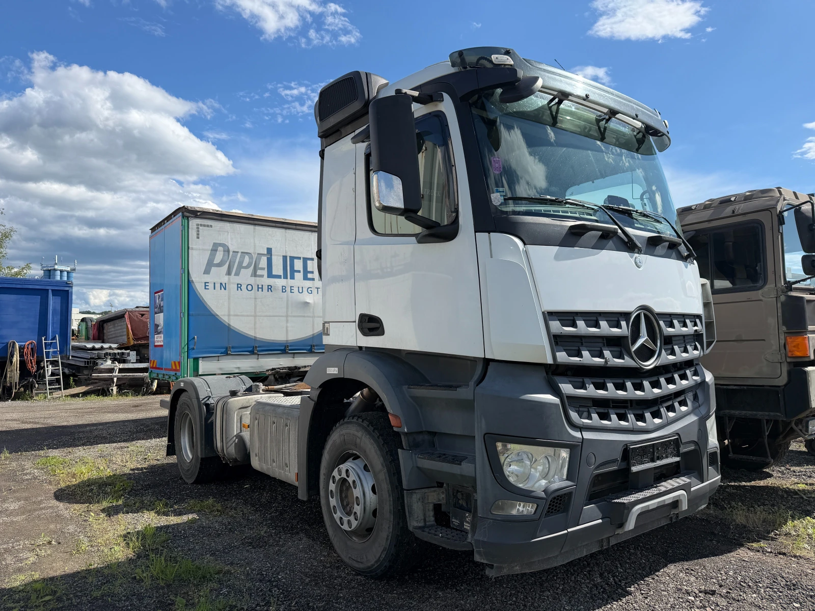Mercedes-Benz Actros 18.43, Помпа, Евро 6, Внос, , , 