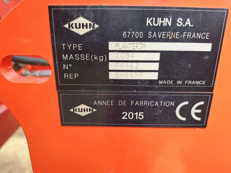 Сеялка KUHN, снимка 4 - Селскостопанска техника - 50597229