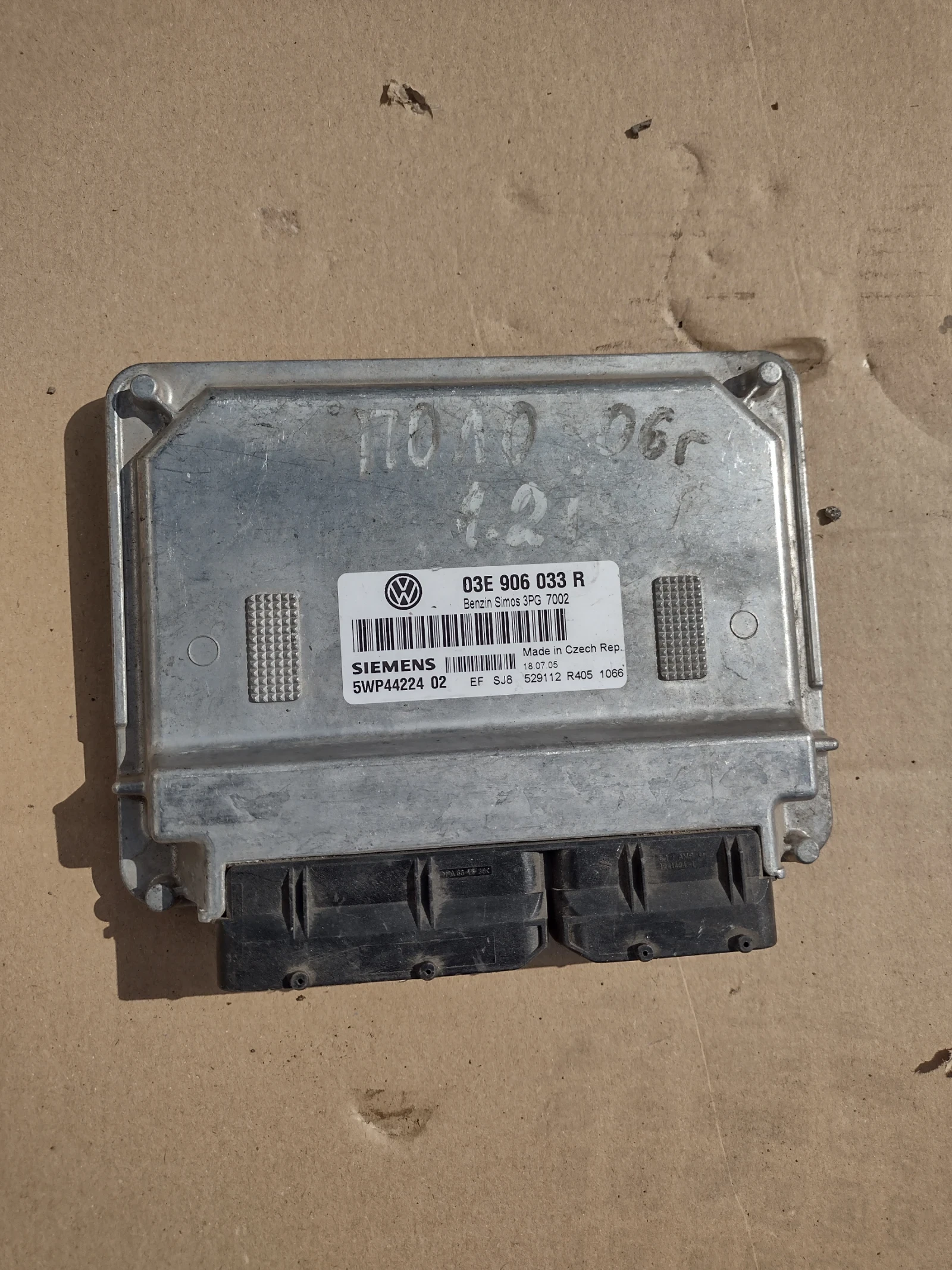 03E 906 033 R �������� �������� �� VW POLO 1.2  Siemens 5WP44224 02 | Mobile.bg � ����������� 1