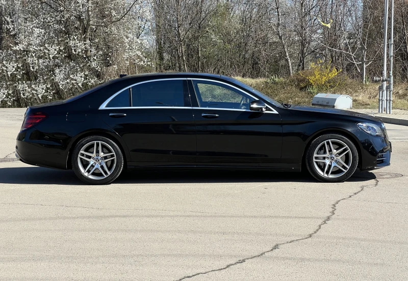 Mercedes-Benz S 560 AMG/LONG/4MATIC/EXCLUSIV/BURM/PANO/HEAD UP/TV/360/, снимка 7 - Автомобили и джипове - 49561999