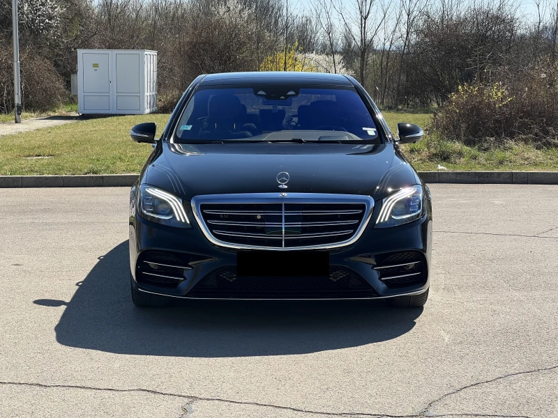 Mercedes-Benz S 560 AMG/LONG/4MATIC/EXCLUSIV/BURM/PANO/HEAD UP/TV/360/, снимка 2 - Автомобили и джипове - 49561999