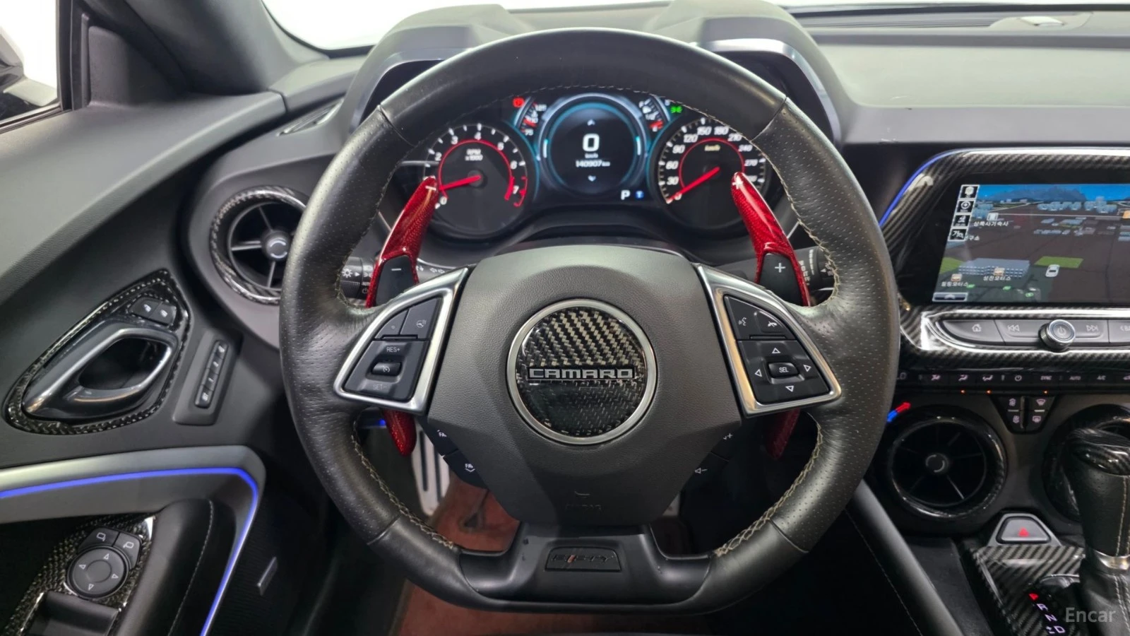 Chevrolet Camaro SS* 6.2* КОЖА* ПОДГРЕВ* ОБДУХВАНЕ* ПАНО* НАВИ* КАМ, снимка 12 - Автомобили и джипове - 55458294