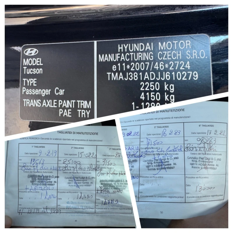 Hyundai Tucson 4x4 2.0 Diesel 185 k.с, снимка 16 - Автомобили и джипове - 52696273