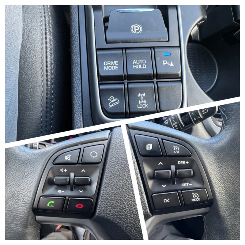 Hyundai Tucson 4x4 2.0 Diesel 185 k.с, снимка 13 - Автомобили и джипове - 52696273