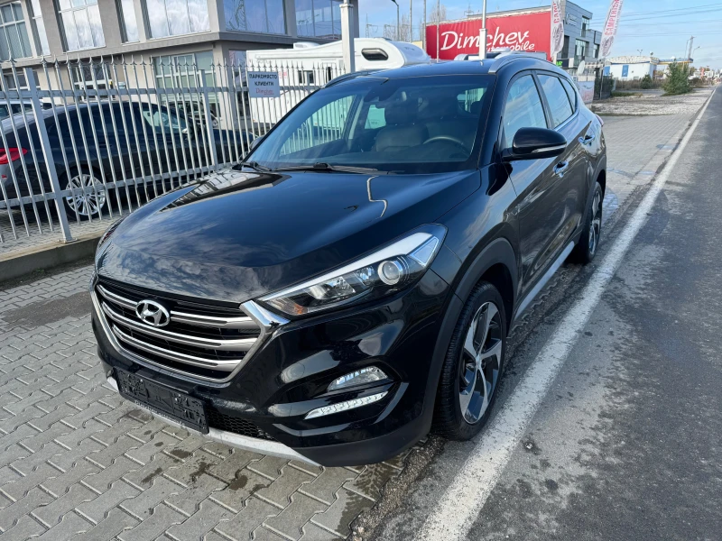 Hyundai Tucson 4x4 2.0 Diesel 185 k.с, снимка 2 - Автомобили и джипове - 52696273
