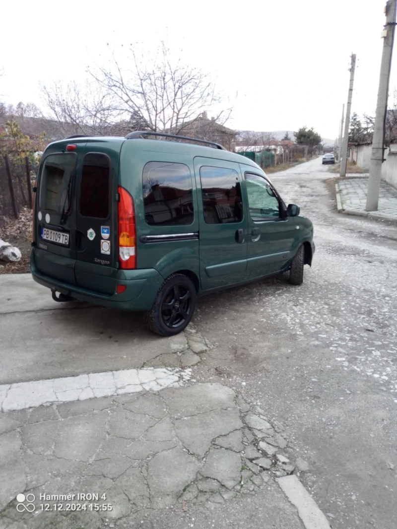 Renault Kangoo 1.2 с газов инжекцион ОТЛИЧЕН!, снимка 3 - Автомобили и джипове - 48325924