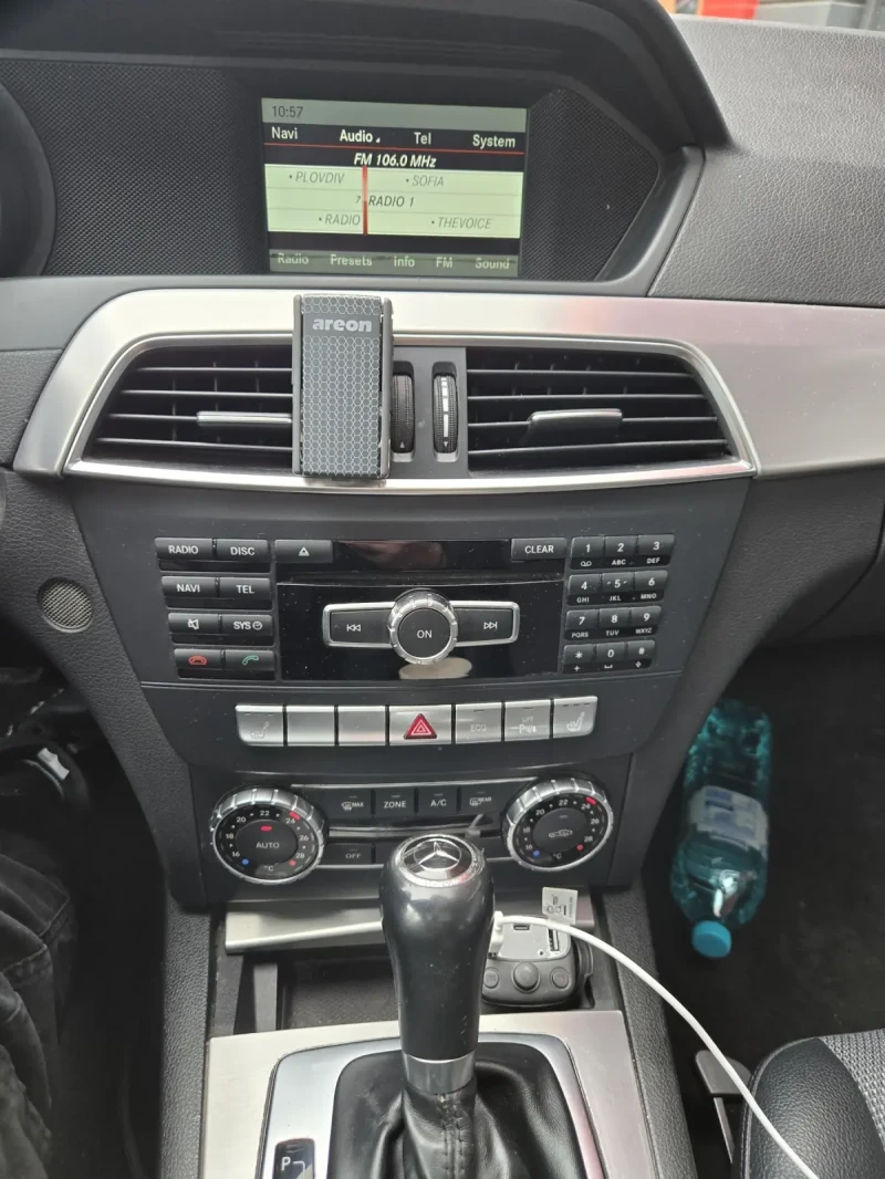 Mercedes-Benz C 220 2014г. С220cdi 136к.с., снимка 12 - Автомобили и джипове - 53281976