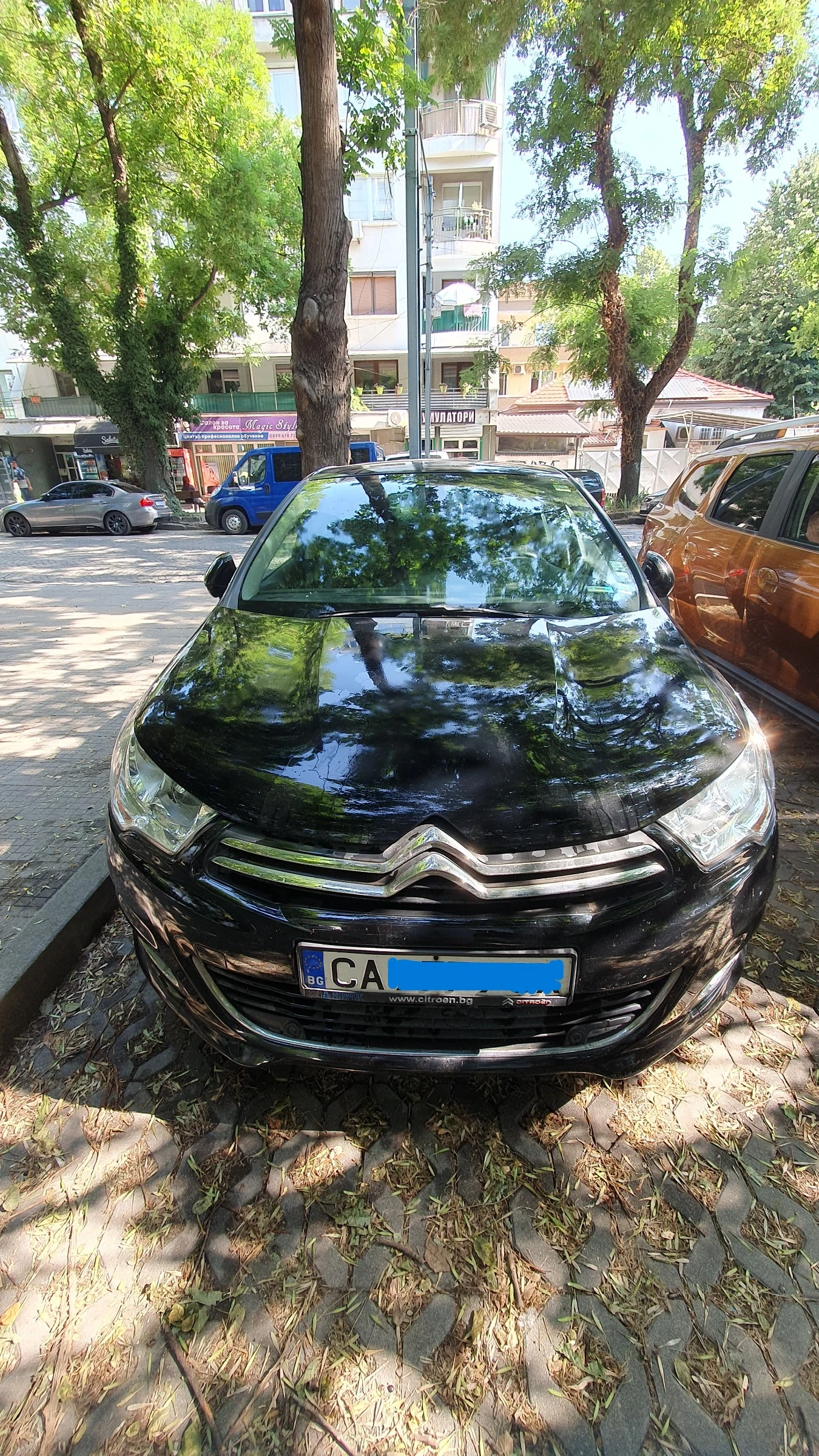 Citroen C4 1.6 HDI, Отличен, 123000км доказуеми, серв.книжка, снимка 16 - Автомобили и джипове - 55167468