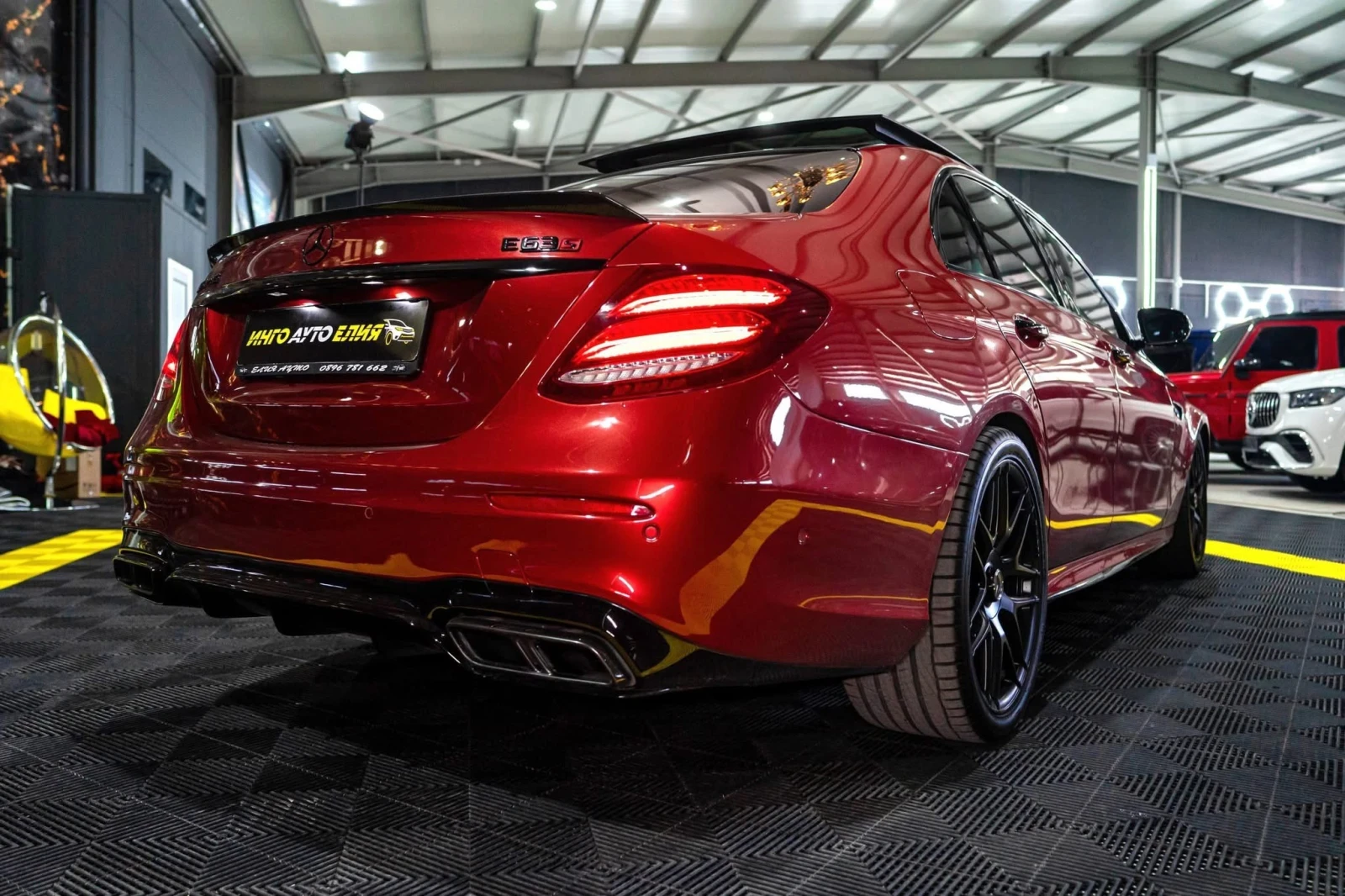Mercedes-Benz E 63 AMG S 4MATIC+ ПАНО BURM HUD 360 ЛИЗИНГ 100%, снимка 10 - Автомобили и джипове - 54446976
