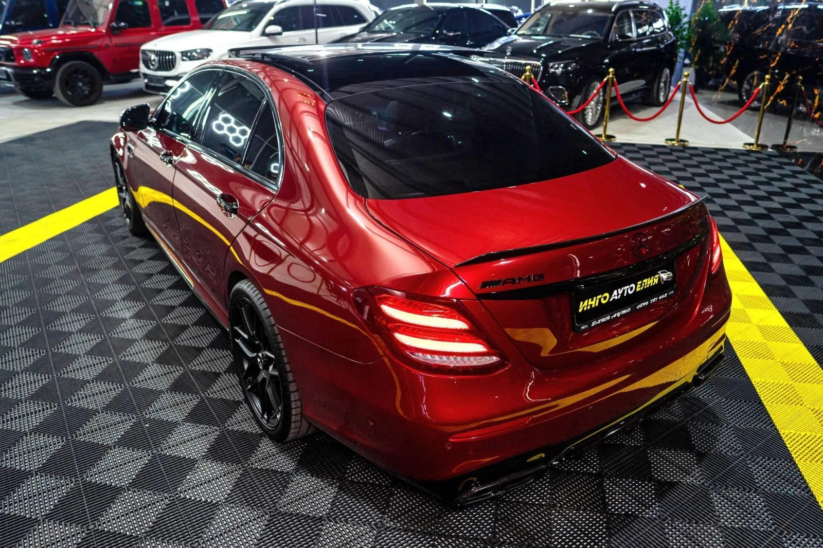 Mercedes-Benz E 63 AMG S 4MATIC+ ПАНО BURM HUD 360 ЛИЗИНГ 100%, снимка 7 - Автомобили и джипове - 54446976