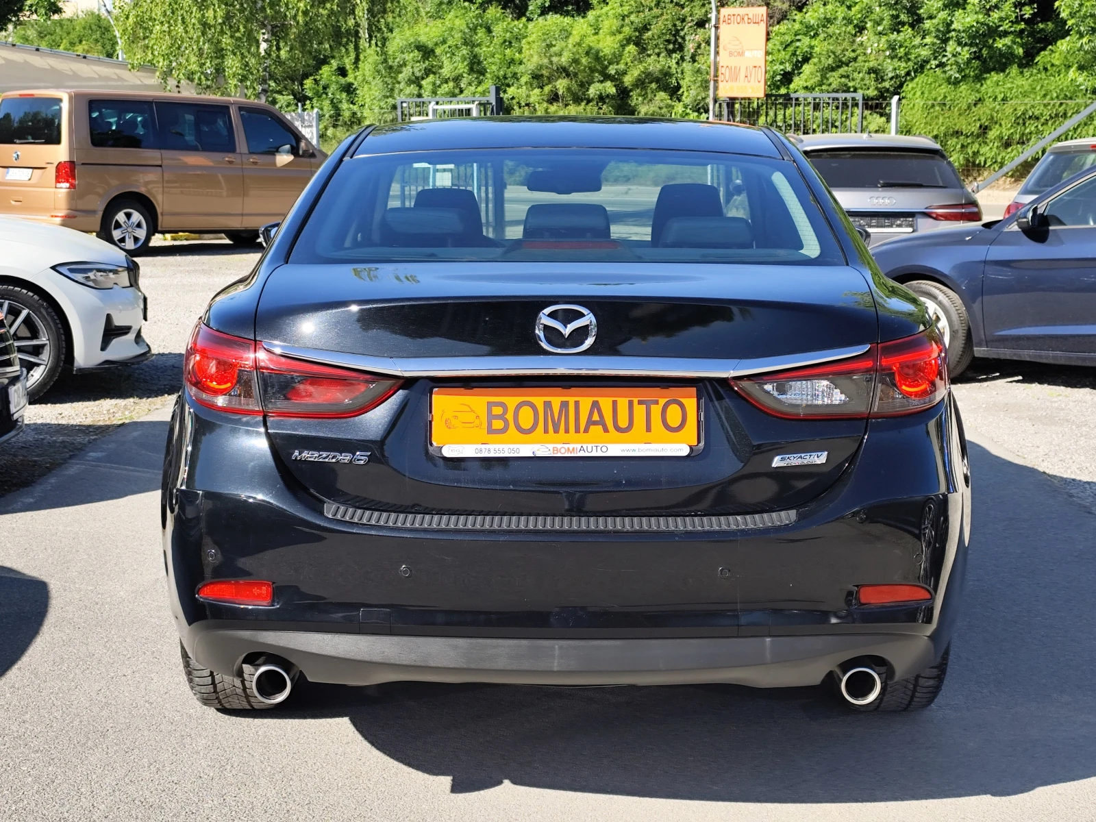 Mazda 6 2.2D* SKYACTIV* FACE* АВТОМАТИК* LED* NAVI* EURO6*, снимка 5 - Автомобили и джипове - 54707486