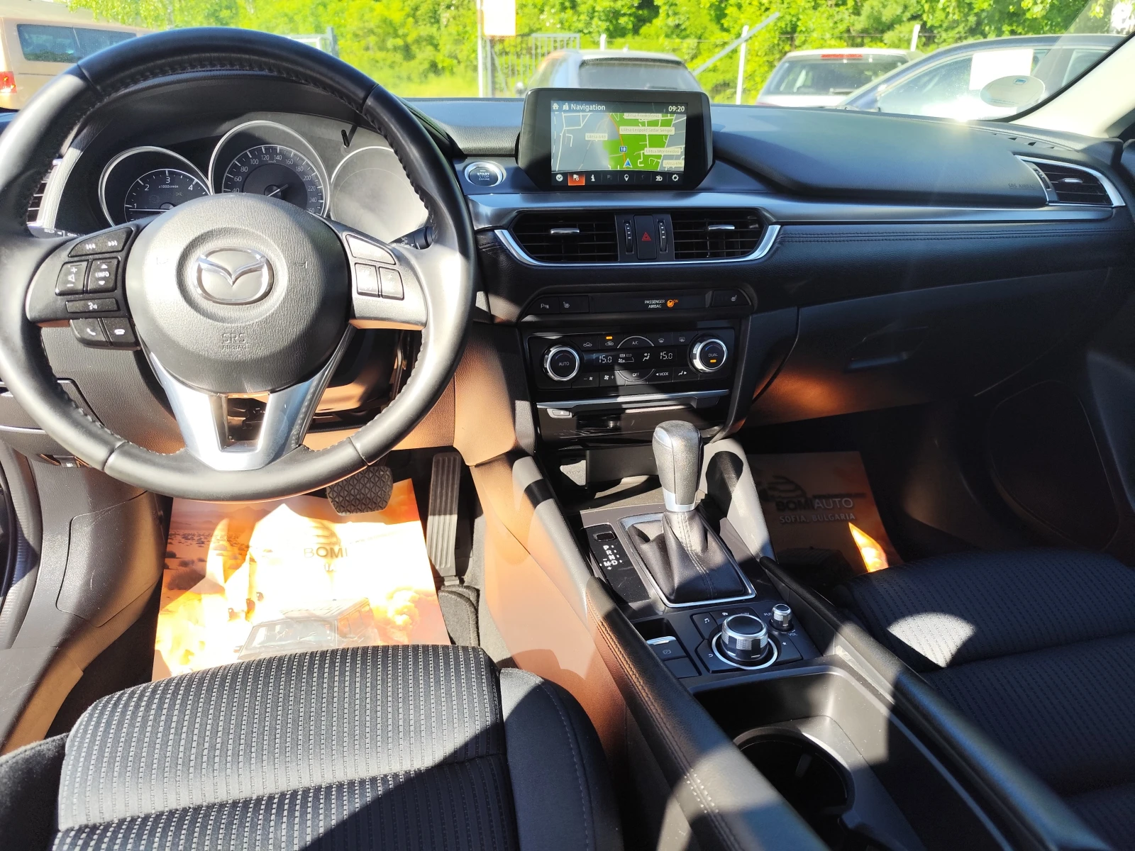 Mazda 6 2.2D* SKYACTIV* FACE* АВТОМАТИК* LED* NAVI* EURO6*, снимка 8 - Автомобили и джипове - 54707486
