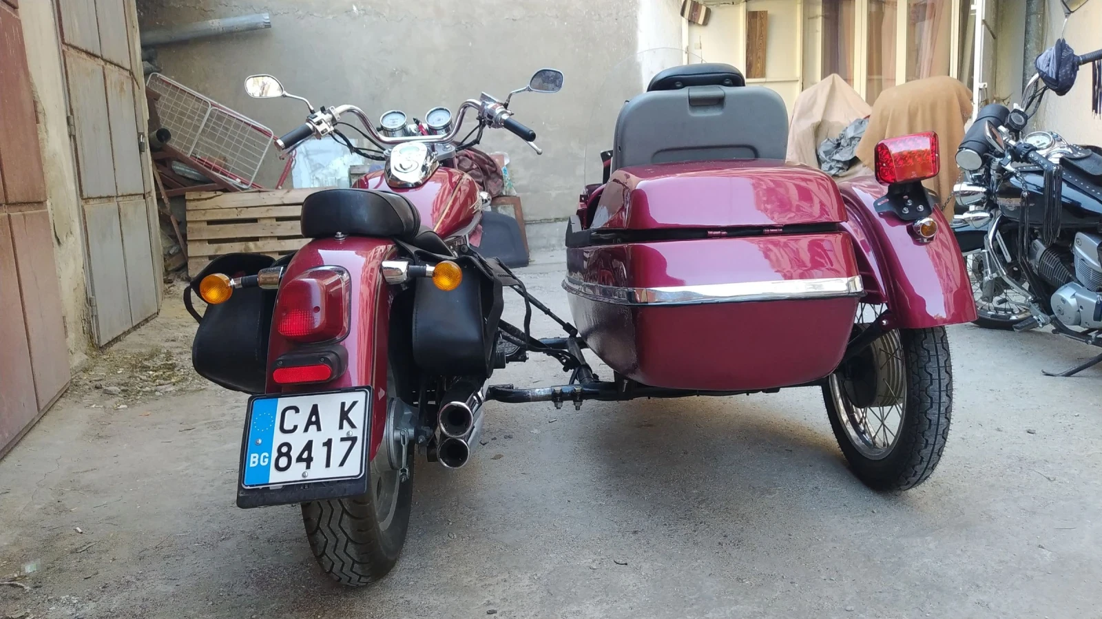 Daelim Daystar Мотор с кош - изображение 2