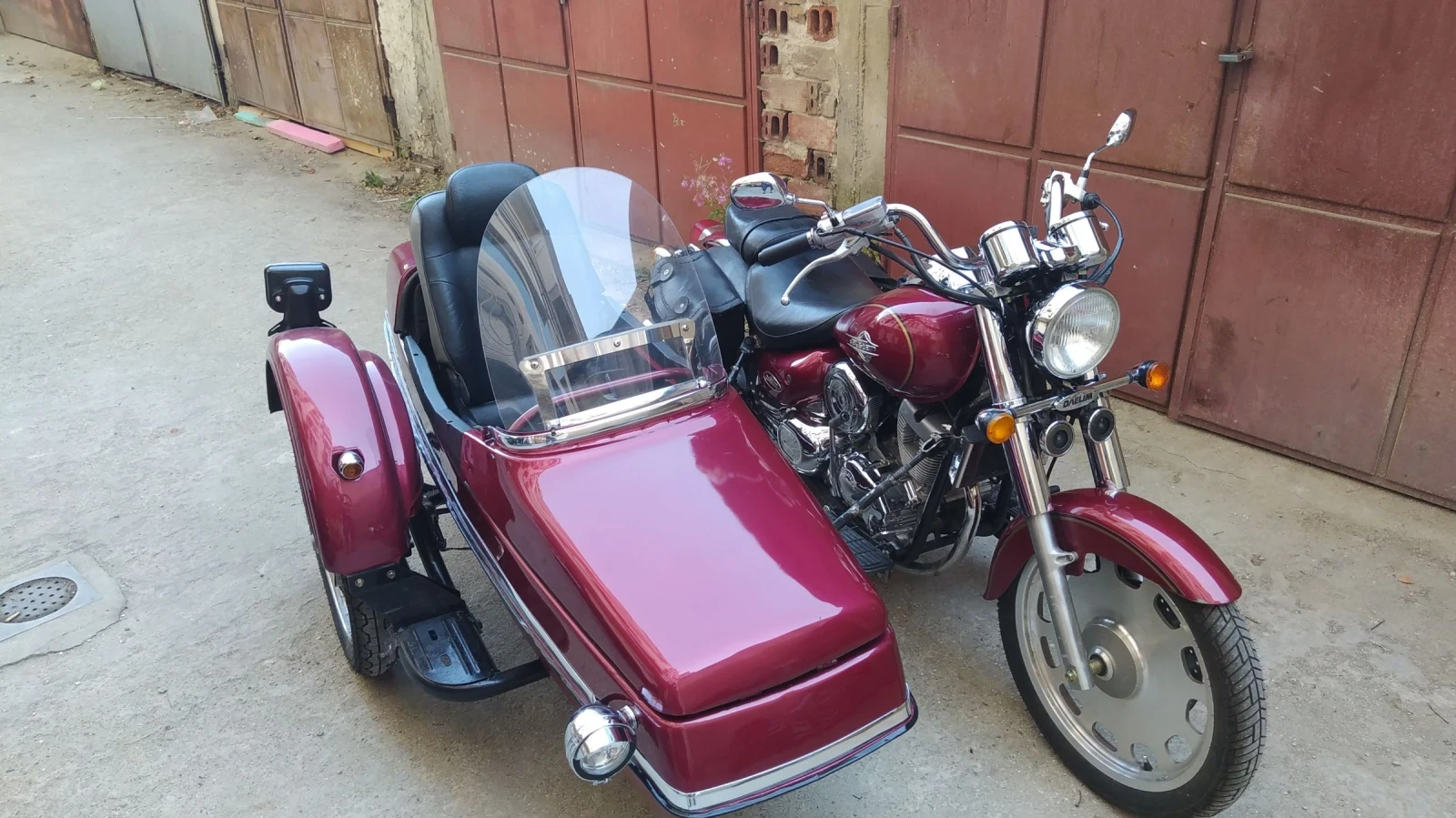 Daelim Daystar Мотор с кош - изображение 3