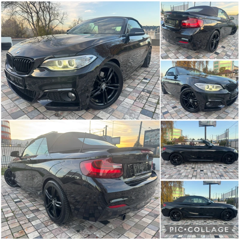 BMW 220 I M-Pack Cabrio SWISS, снимка 14 - Автомобили и джипове - 52507883