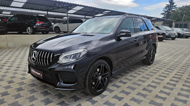 Mercedes-Benz GLE 350 AMG/GERMANY/PANORAMA/ПОДГРЕВ/AIRMATIC/LED/F1/LIZIN, снимка 1 - Автомобили и джипове - 47463100