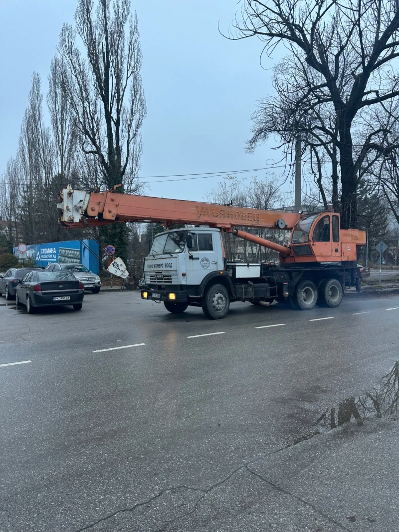 Автокран Друга марка Камаз, снимка 4 - Индустриална техника - 52495461