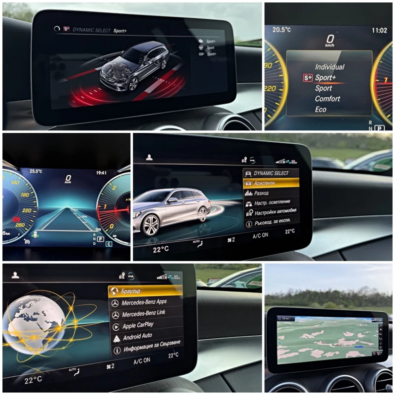 Mercedes-Benz C 220 C220 AMG Line 9G Tronic DIGITAL, снимка 17 - Автомобили и джипове - 49939837