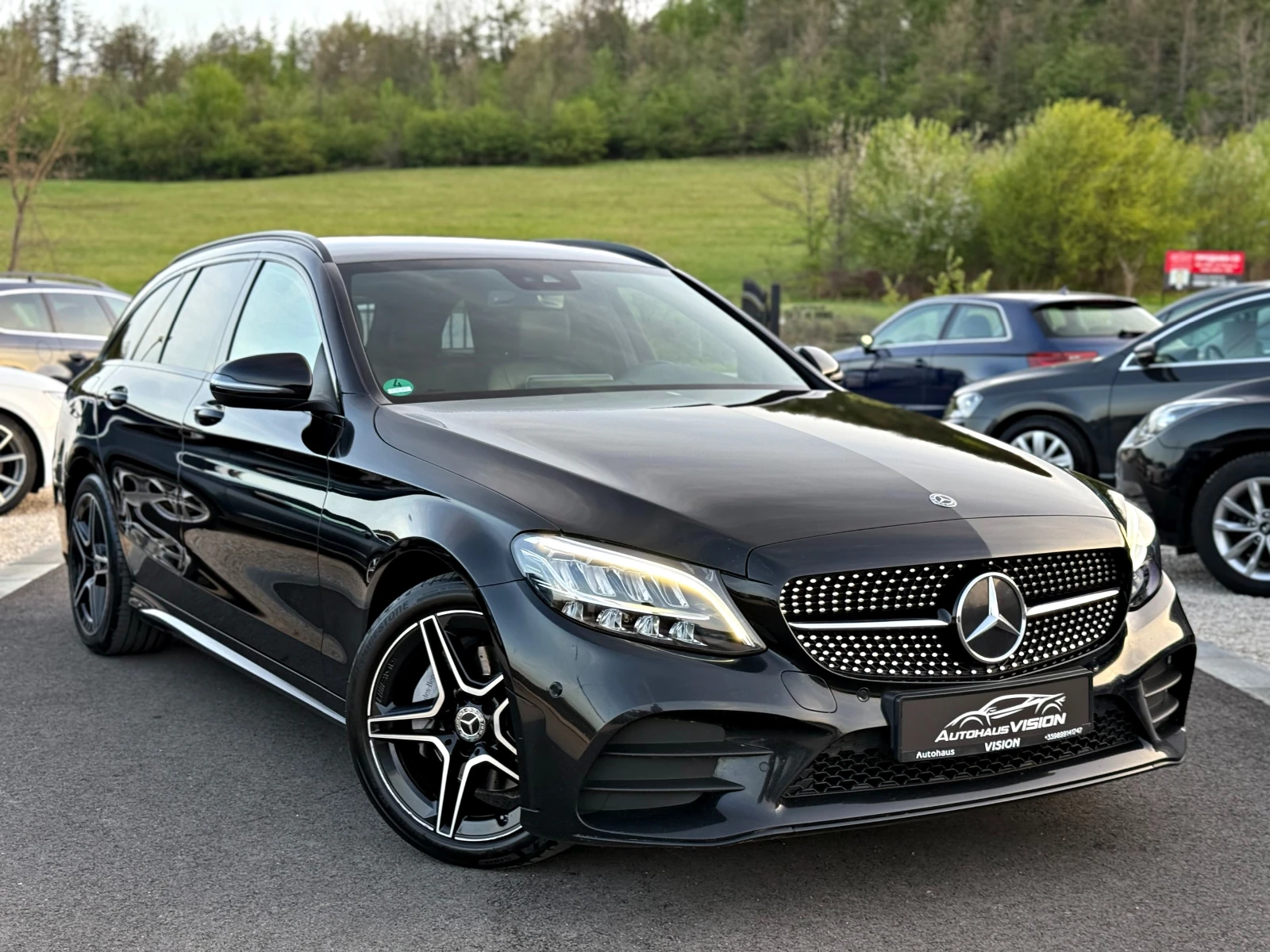 Mercedes-Benz C 220 C220 AMG Line 9G Tronic DIGITAL | Mobile.bg   1