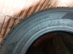 Гуми Зимни 195/70R15, снимка 5