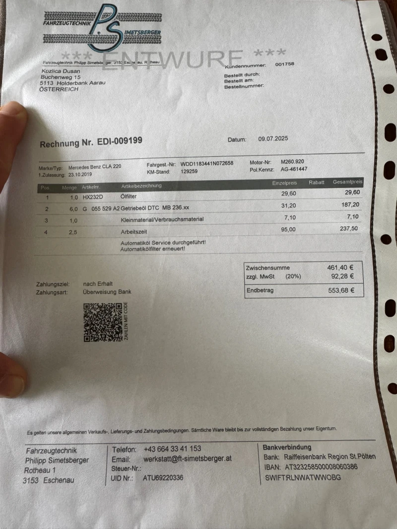 Mercedes-Benz CLA 220 AMG line, снимка 14 - Автомобили и джипове - 52657292