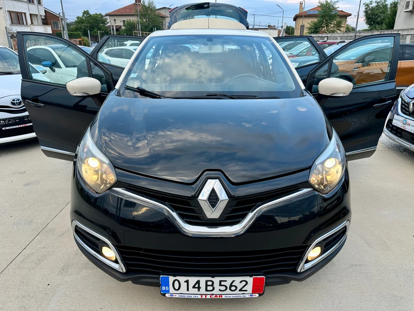 Renault Captur 1.5dci 90к. Нави! Клима! Отлично състояние!, снимка 9 - Автомобили и джипове - 55148808
