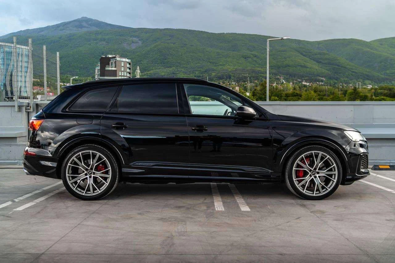 Audi SQ7 4.0BITURBO* DIS* QUATTRO* S-LINE* B&O* FULL BLACK* - изображение 6