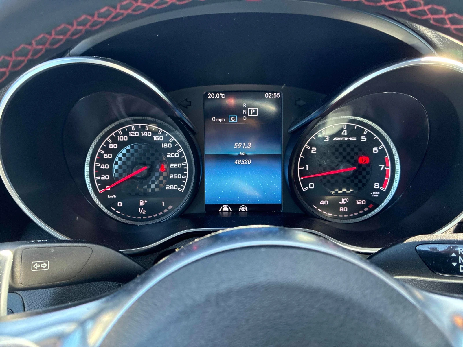 Mercedes-Benz GLC 43 AMG ДИСТРОНИК * ПОДГРЕВ * ПАНОРАМА * 360 * 2 КЛЮЧА, снимка 9 - Автомобили и джипове - 54670780