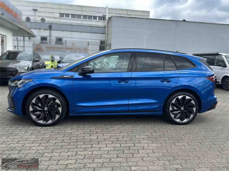 Skoda Enyaq 80/SPORT-LINE/265HP/HUD/4x4/CAM/NAVI/LED/AMBI/248g, снимка 3 - Автомобили и джипове - 51567607